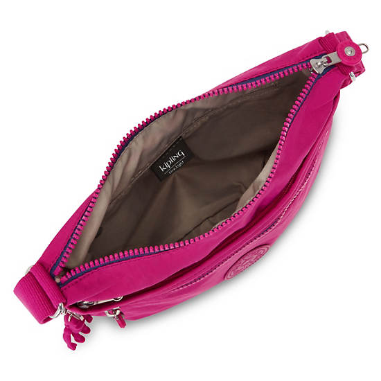 Kipling Arto Crossbody Bags Pink Fuchsia | CA 1085TC